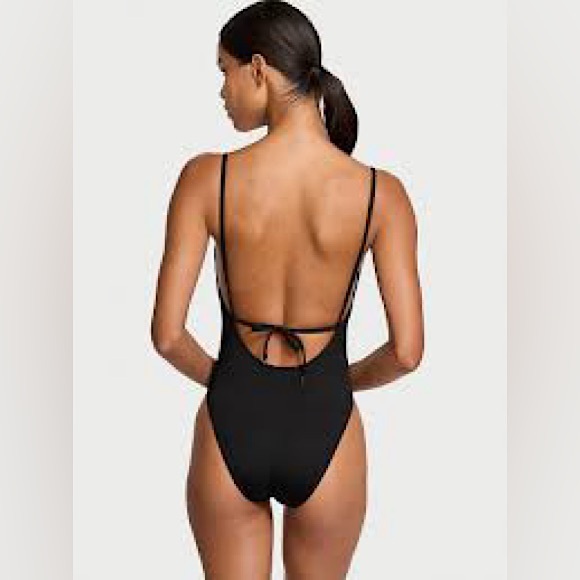 Victoria's Secret Black One Piece Swimsuit - Picture 2 of 8